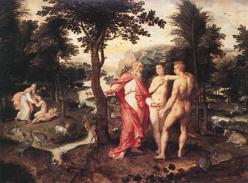 BACKER, Jacob de Garden of Eden ff china oil painting image